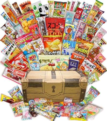 お菓子 駄菓子 詰め合わせ 60種65点セット ギチギチパンパン破裂寸前 モノゴコロの宝箱 駄菓子セット ギフト 子供が喜ぶ個包装の大量！ 駄菓子詰め合わせ